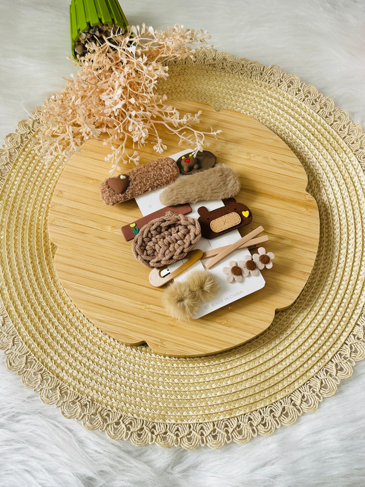 243-Assortiment de barrettes Chocolate