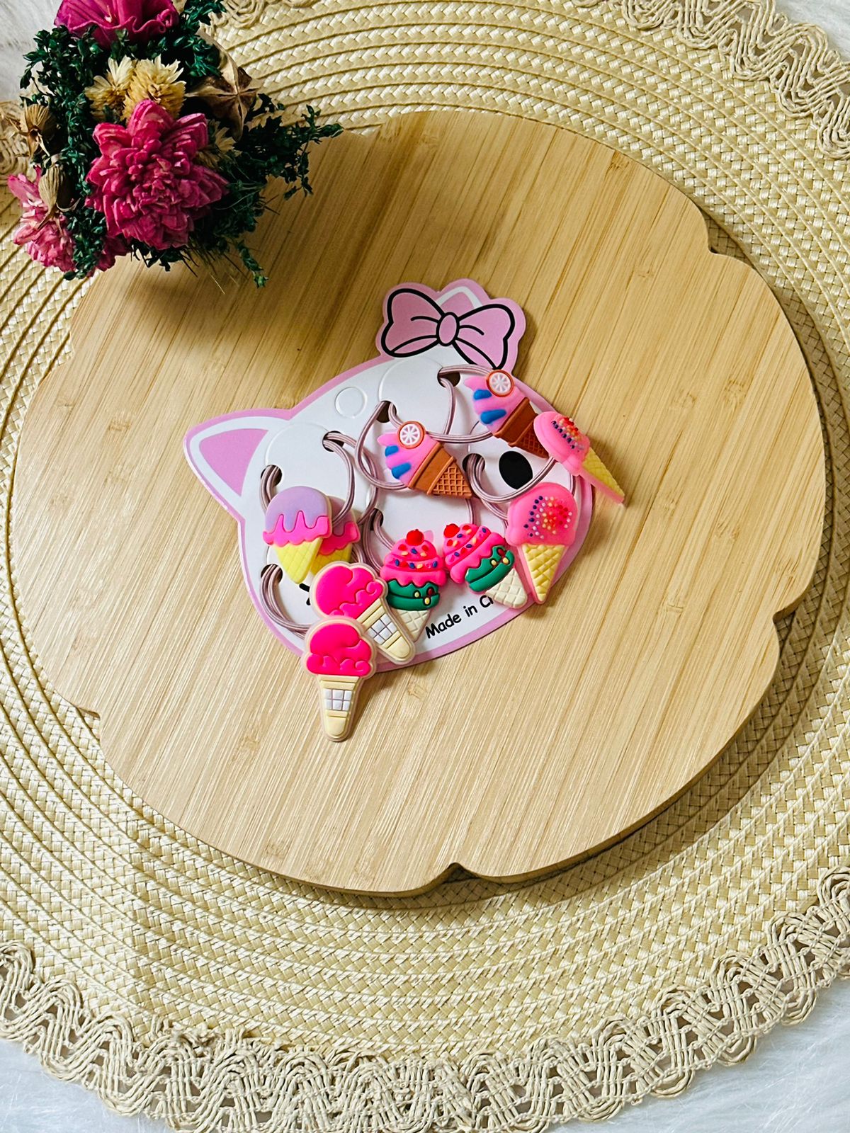 29 - Ensemble d'élastiques ice-cream