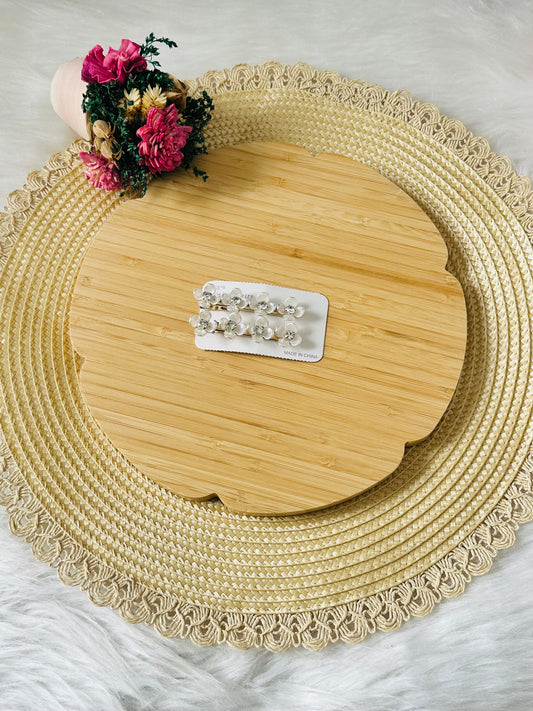 214- Duo de barrettes Mirage