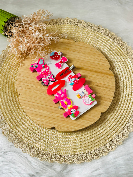 253-Assortiment de barrettes Panama