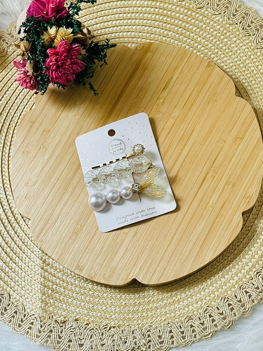 41 - Set de 3 barrettes queue de sirène