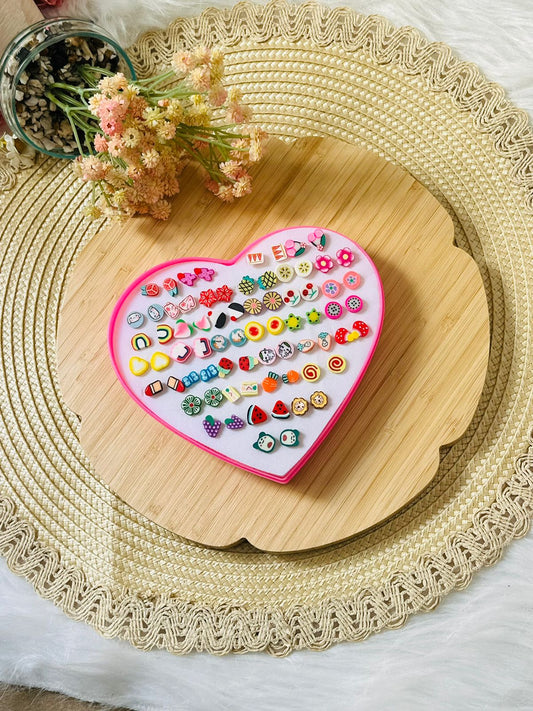 73 - Assortiment boucles d'oreille fruité