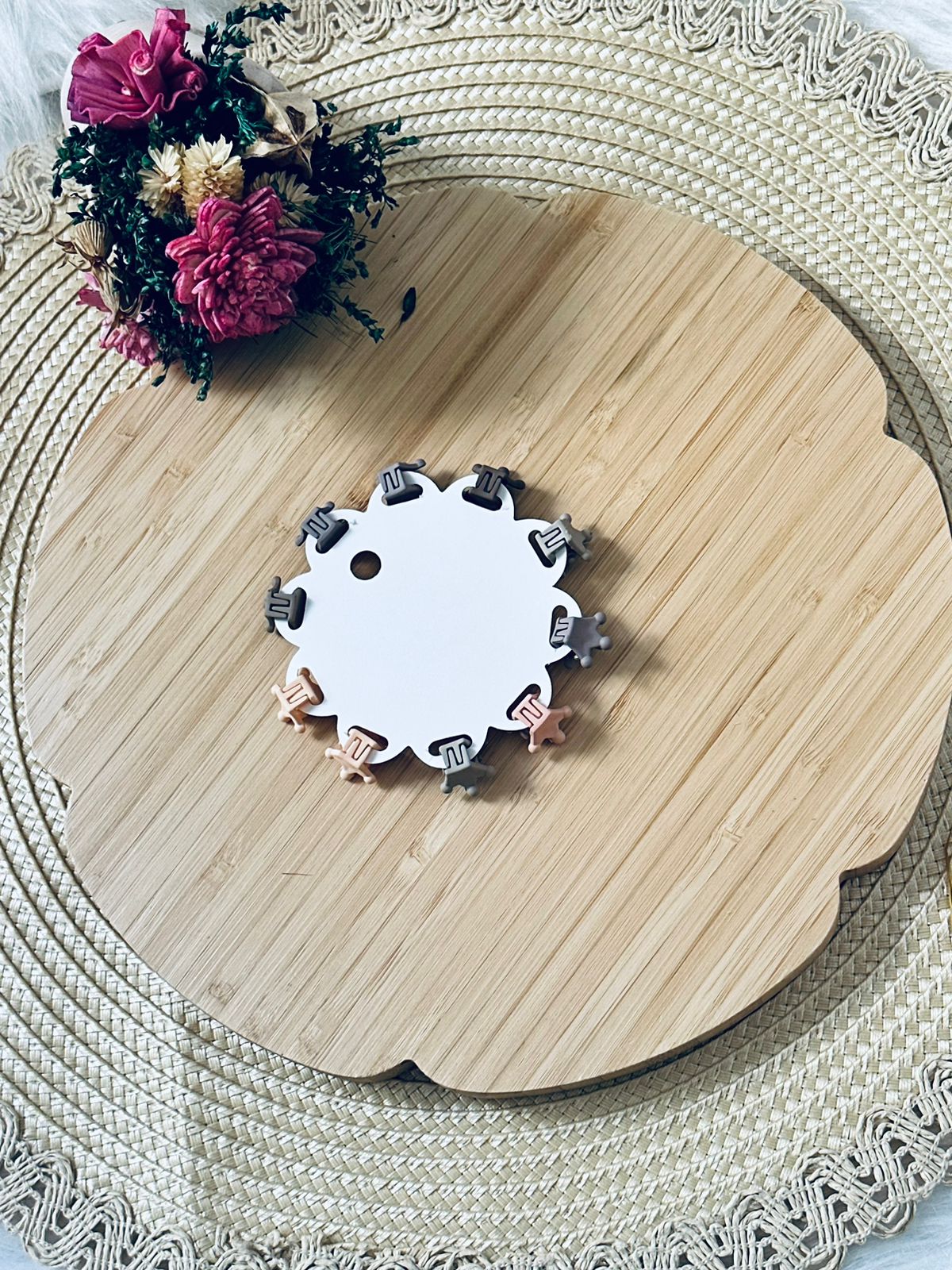 85 - Set 10 Mini pinces nude