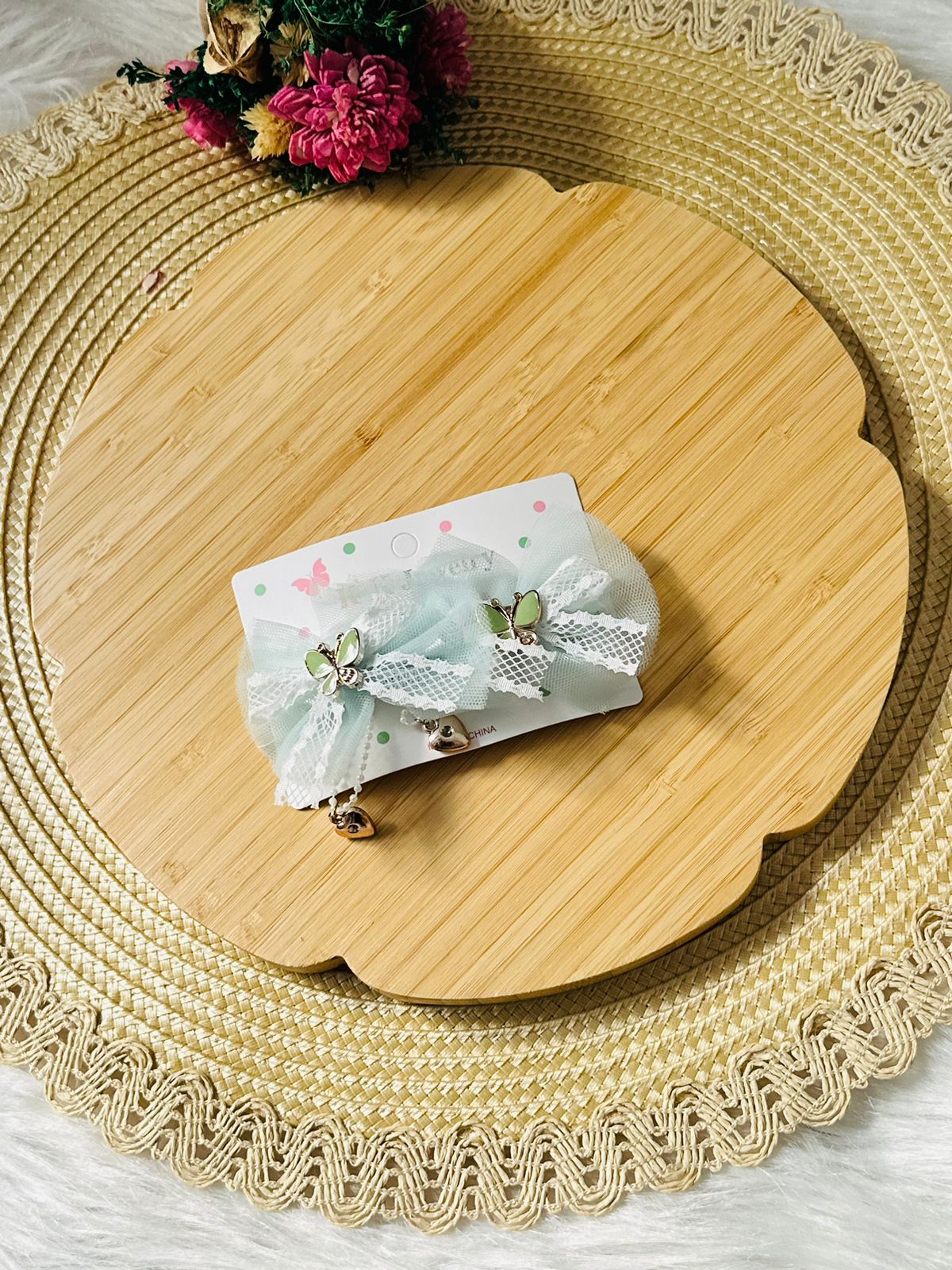 115 - Duo de barrettes Sapphire